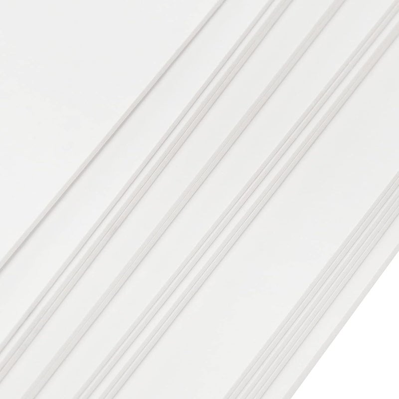 PINGEUI 50 Pack 8.5 x 11 Inches White Chipboard Sheets,40 pt White Chipboard, Medium Weight Cardboard Sheets for Scrapbook, Art Crafts, Arts Projects, Backing Boards, Frames - Image 4